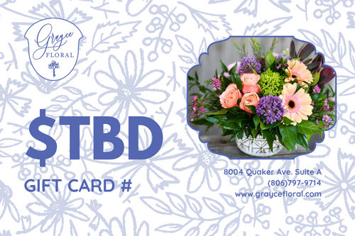 Grayce Floral Design Studio Gift Card