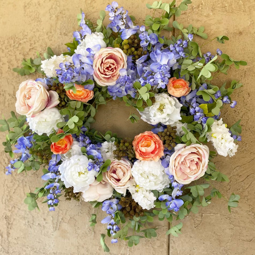 English Garden - Summer Door Wreath
