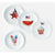 American Holiday "Paper" Plate Set