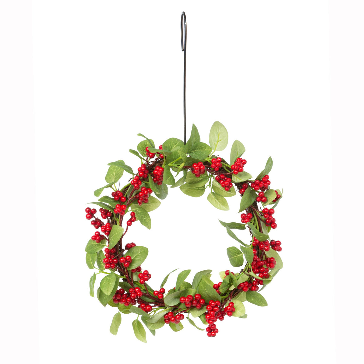 Red Berry and Bayleaf Wreath